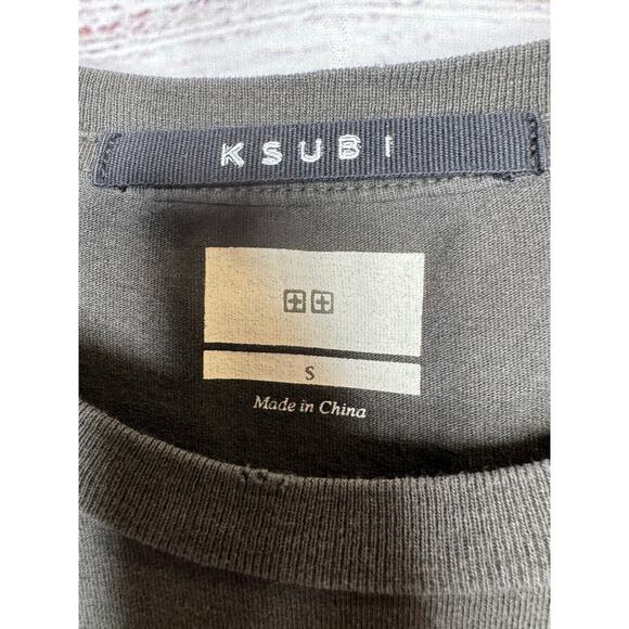 Ksubi Shirt Mens Small The Symbol Drugs LSD DMT THC Distressed Faded Thrashed - Picture 5 of 6